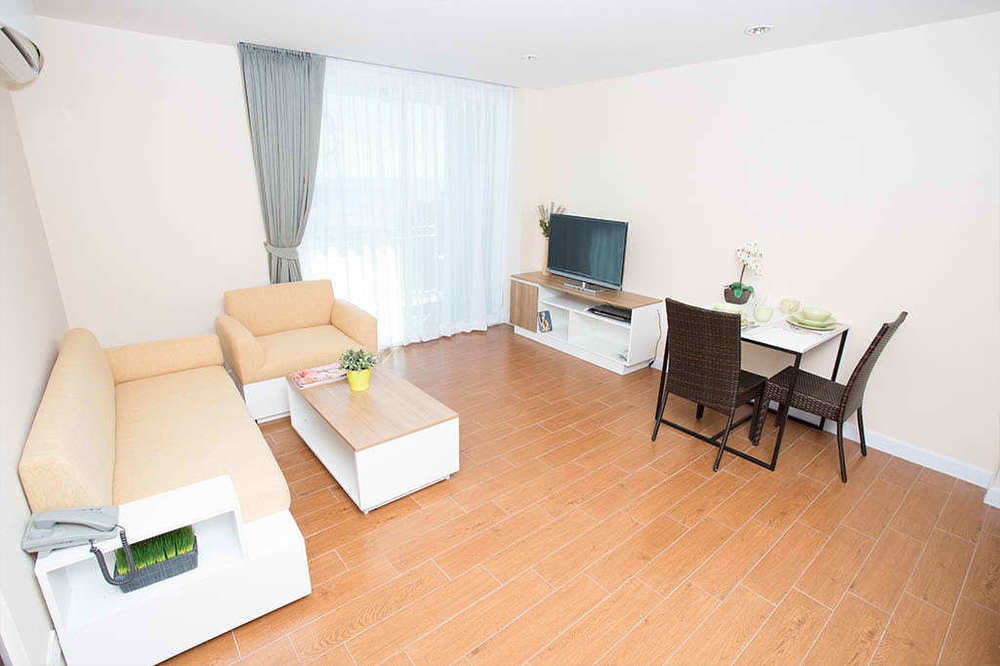 Bbg Seaside Luxurious Service Apartment Bangsaen Eksteriør bilde